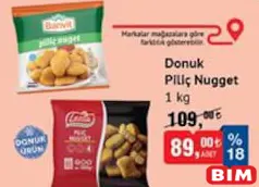 DONUK PİLİÇ NUGGET 1 KG DONUK PİLİÇ NUGGET 1 KG